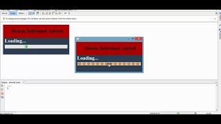 Tutorial Membuat Form Splash Screen Loading UI Menggunakan Java Netbeans