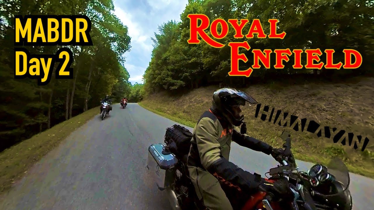 The Virginia mountains adventure ride - Day 2 MABDR section 1 (Royal Enfield Himalayan)