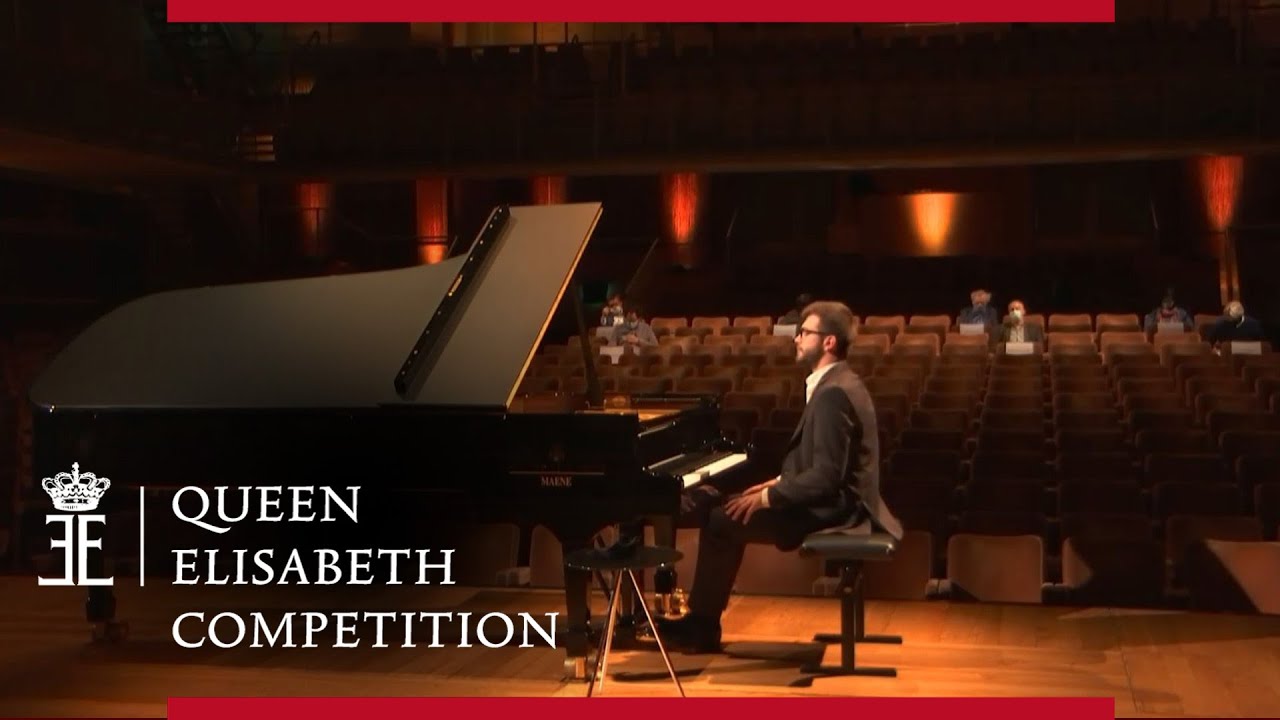 Haydn Allegro (Sonata E flat maj Hob XVI:52) | Nicolas Bourdoncle  Queen Elisabeth Competition 2021