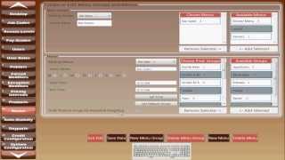 Menus and Menu Groups