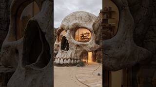 Abandoned Skull Cave → Insane Luxury Transformation#viral #trending  #timelapse  #unrea#fyp #foryou