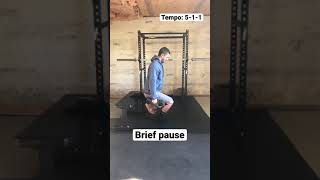 Eccentric Bulgarian Split Squat
