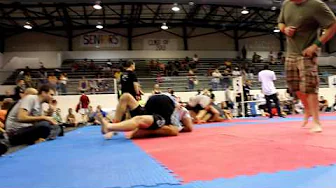2012 MS State BJJ Comp - Elton Tootle represents Guerrilla Jiu Jitsu - Match 1