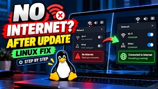 Linux Lost Internet After an Update FIX IT