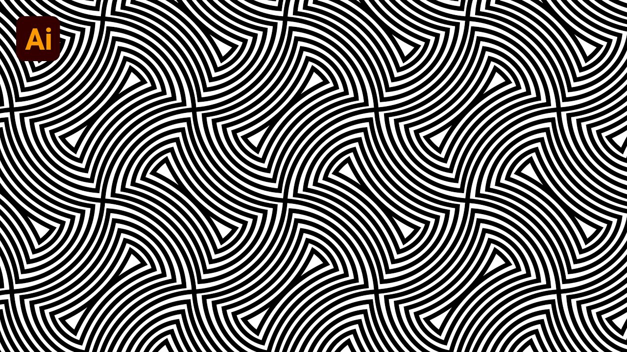 Abstract Seamless Pattern Design | Design Tutorials - YouTube