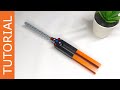 Lego butterfly knife balisong moc tutorial