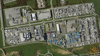 Realistic Industry with All Signature Factories -  Cities: Skylines 2