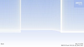 2D Structured Quad Mesh Generation in Ansys Meshing for CFD