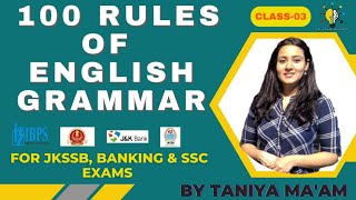 Top 100 Rules of Grammar for SSC & Bank Exams Part 3 || Golden Rules || English By Taniya Ma'am screenshot 5