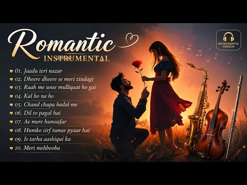 Romantic Instrumental Songs Collection | Saxophone, Violin & Flute Melodies ❤️🎻🎷 #trending #yt 