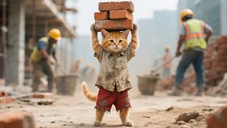 Tiny Kitten Breaks Its Back Just to Feed Mama Cat - Heartbreaking! | Cat Videos | Kucing | Cute Cat