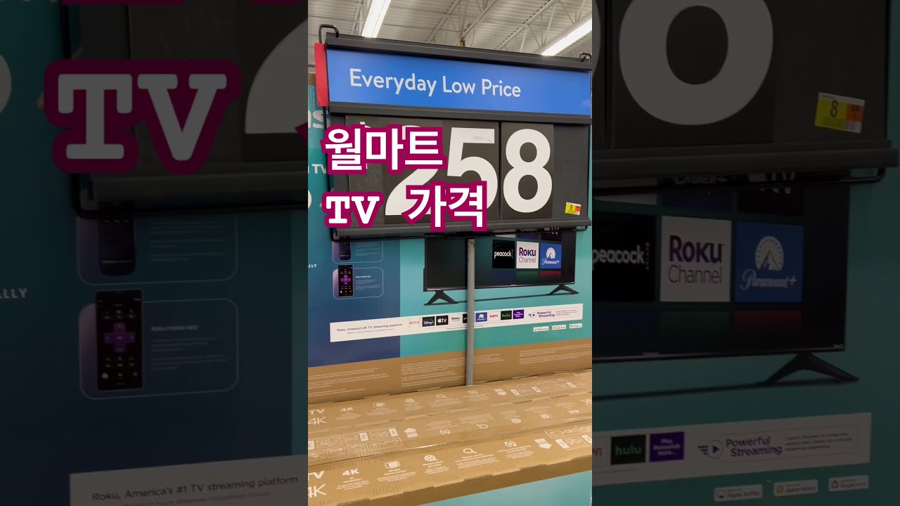월마트 TV 가격 
