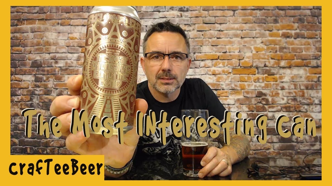 This is The Most Interesting Can In the World? - Amber Lager from Artifex