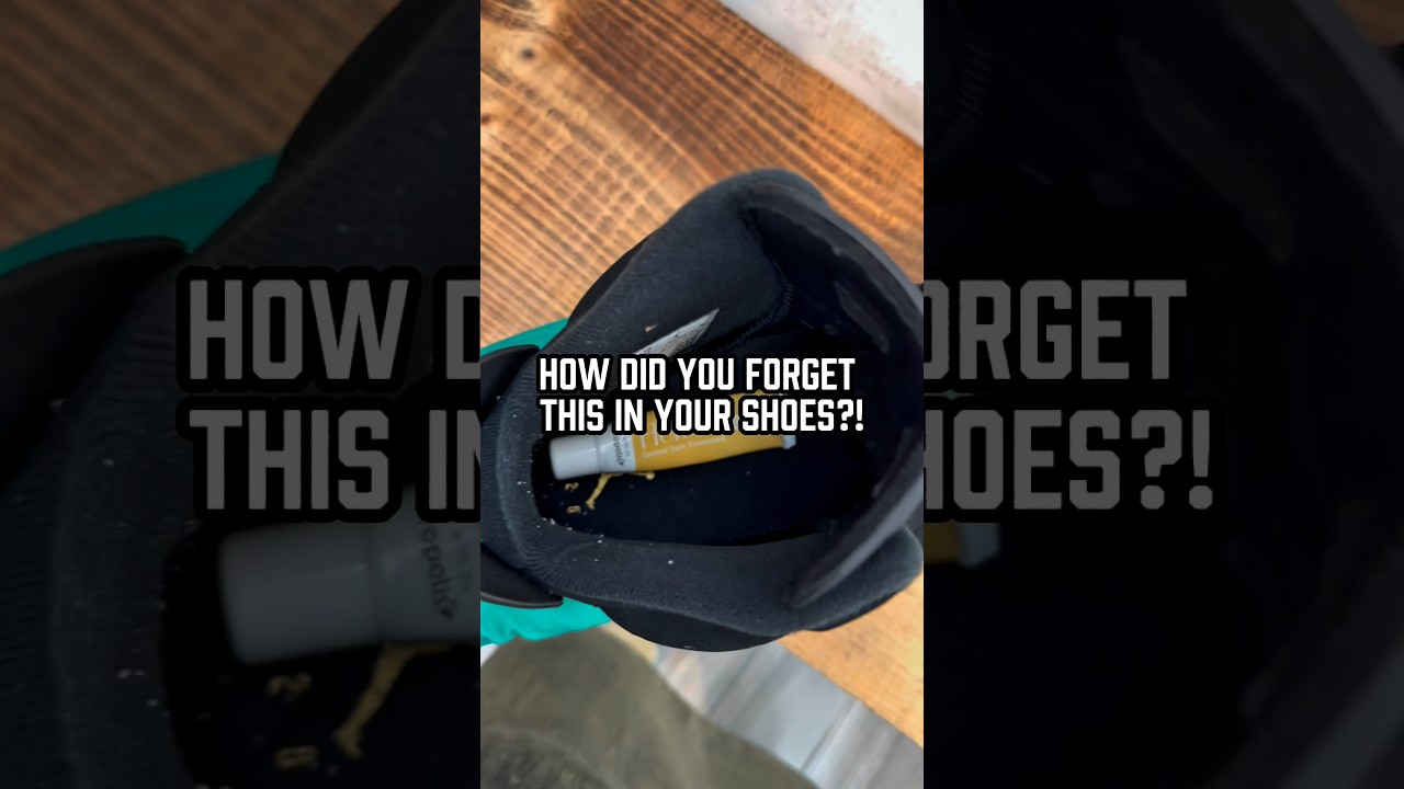 Как ты мог это забыть в своей обуви? 🤔👟 
