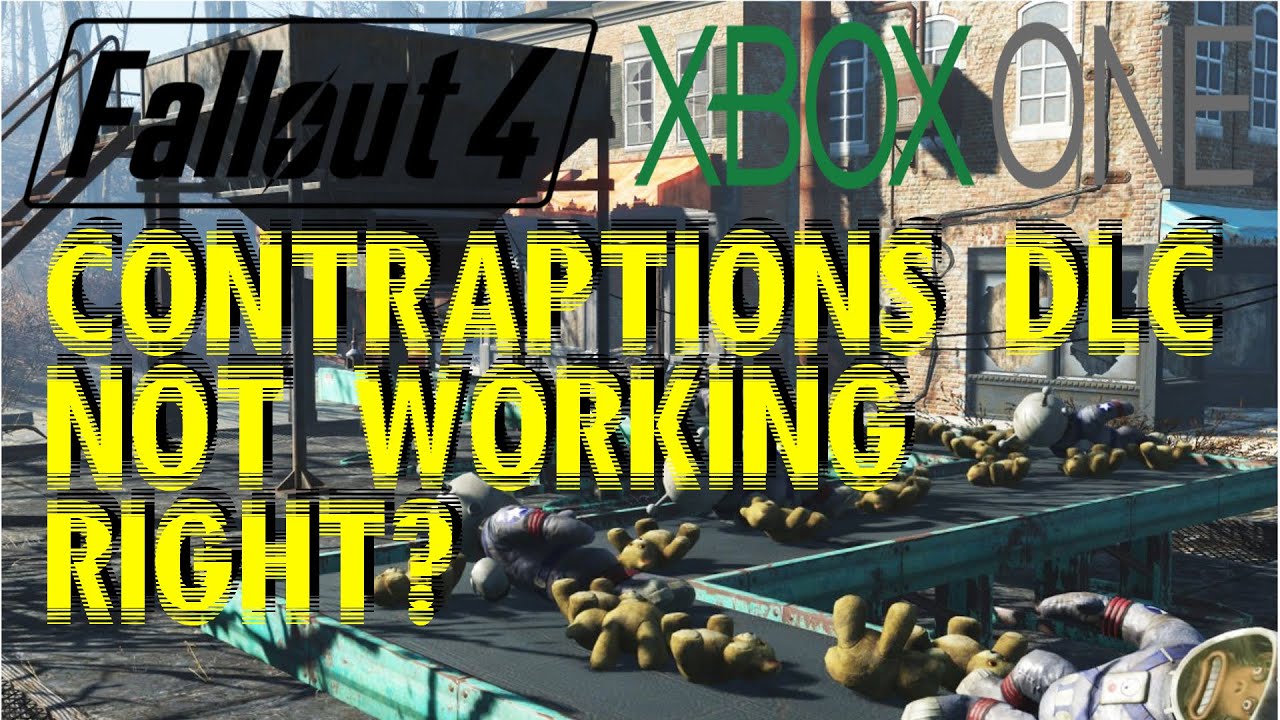 Fallout 4 Contraptions dlc Dont Work Right? - YouTube