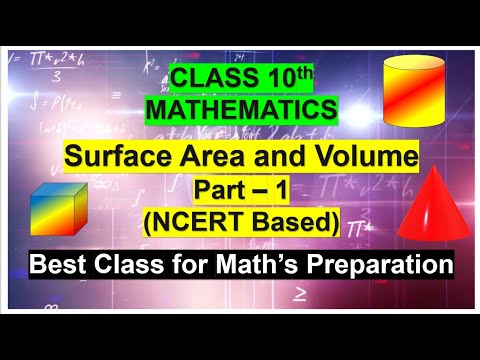 Class 10 | Maths | Chapter 12 | Surface Area and Volume | Part-1 - YouTube