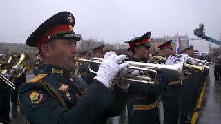 Сводный оркестр Читинского гарнизона, Парад Победы, 9 мая 2022 г. Чита