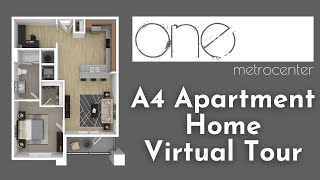 One Metrocenter Apartments - A4 Floor Plan Tour