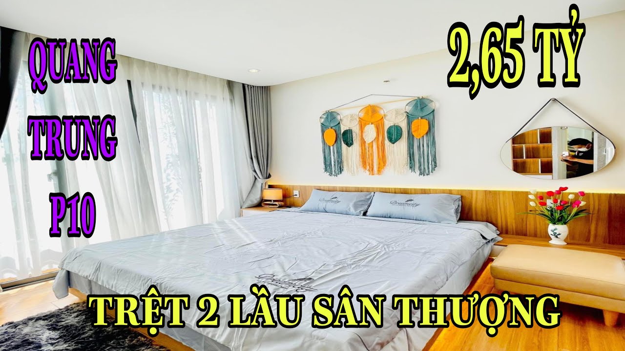 Bán Nhà Gò Vấp 696} Căn Nhà Trệt 2 Lầu Giá 2,65Tỷ Tại... - youtube
