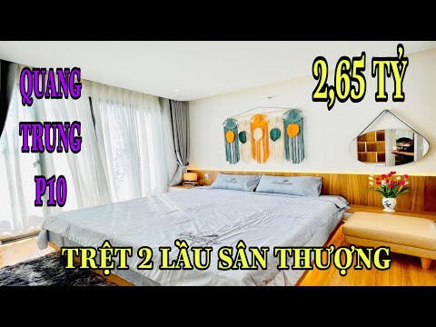 Video Bán Nhà Gò Vấp 696} Căn Nhà Trệt 2 Lầu Giá 2,65Tỷ Tại... - youtube