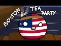Boston tea party - Countryballs
