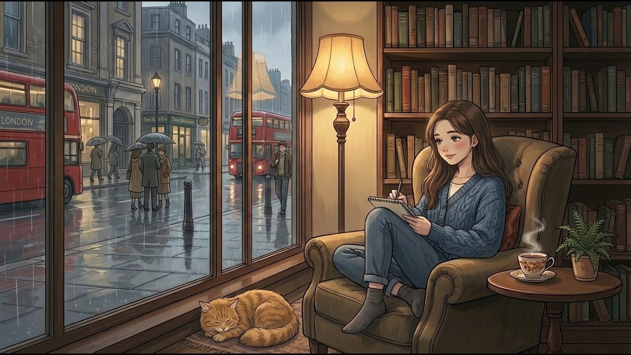 Lofi Jazz Piano ☕ | Reading Music, Study Focus, Calm Instrumental Chill Mix