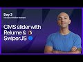 I Remixed Relume Gallery 22 with SwiperJS + Webflow CMS (It’s Wild)