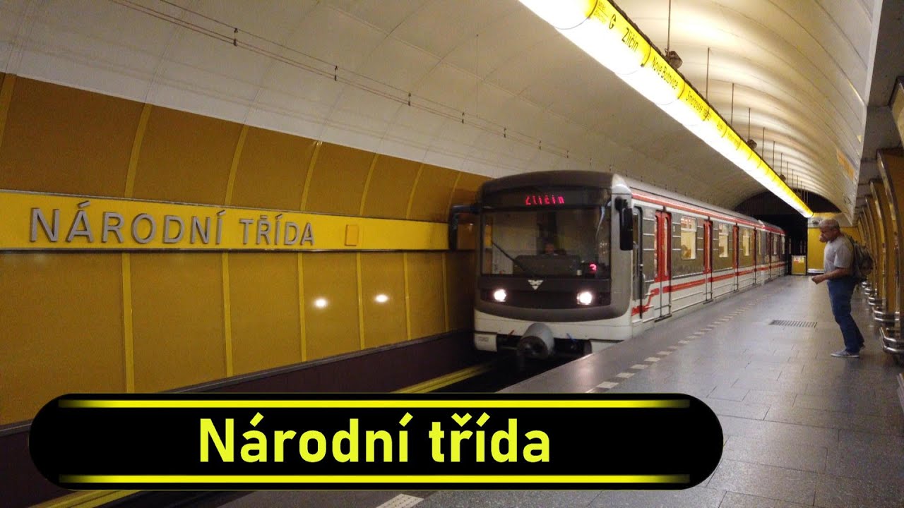 Metro Station Národní třída - Prague 🇨🇿 - Walkthrough 🚶