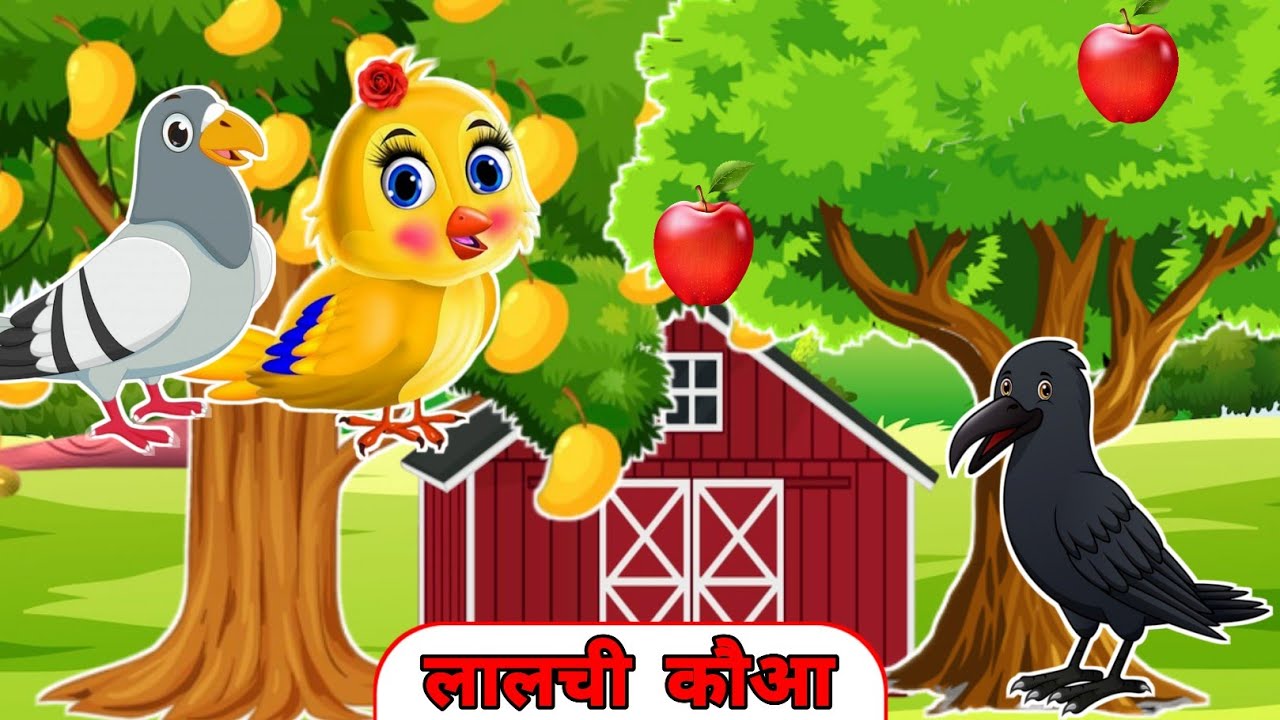 चालाक कौआ 