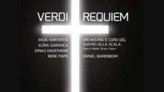 Video thumbnail of "Daniel Barenboim - Verdi - Requiem  IV.  Sanctus"