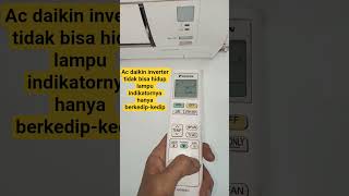 Tutorial mencari kode eror pada ac daikin inverter #ac #daikin #inverter #eror
