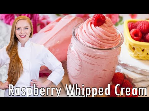 Video: Mga Strawberry Na May Whipped Cream At Raspberry Jam