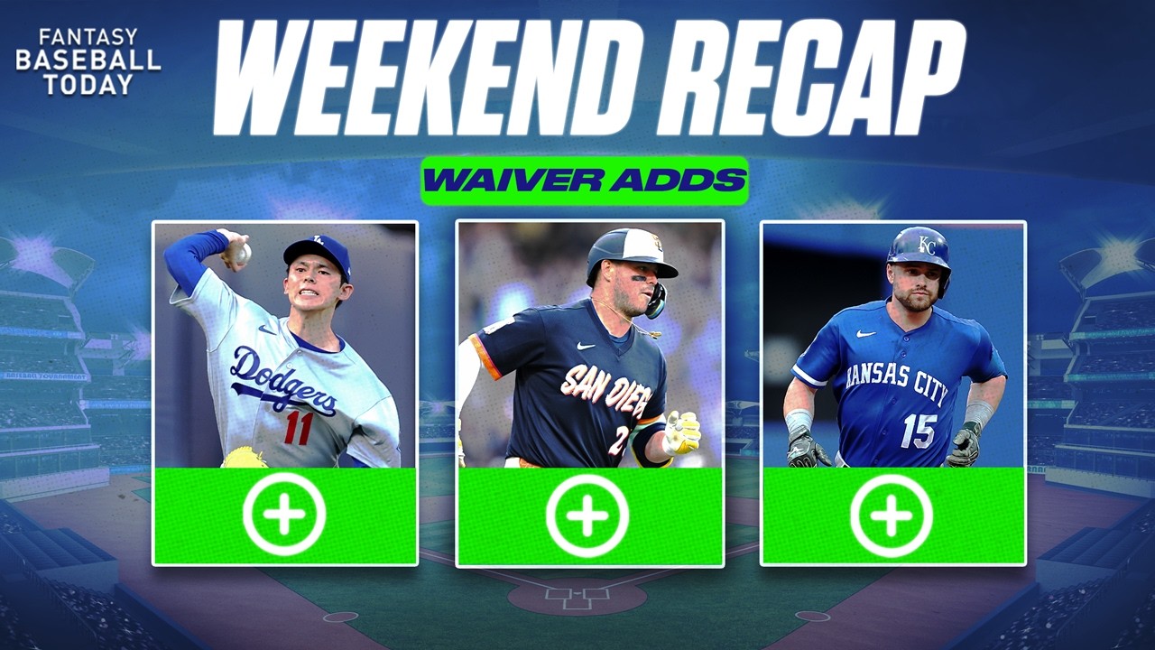 Weekend Waiver Wire Adds & Start or Sit Decisions! | Fantasy Baseball Advice