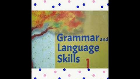 Class - 1, English Grammar, Worksheet -1