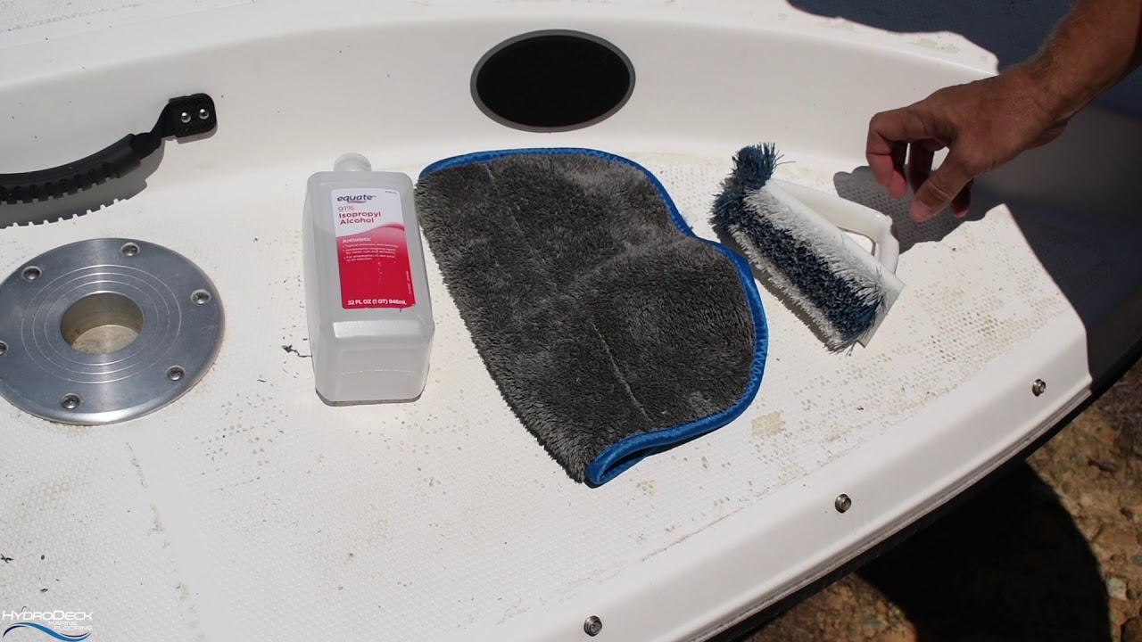 Hydrodeck Clean & Prep Video - YouTube