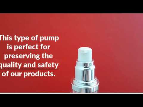 How to use an airless pump bottle - video from Suppdock