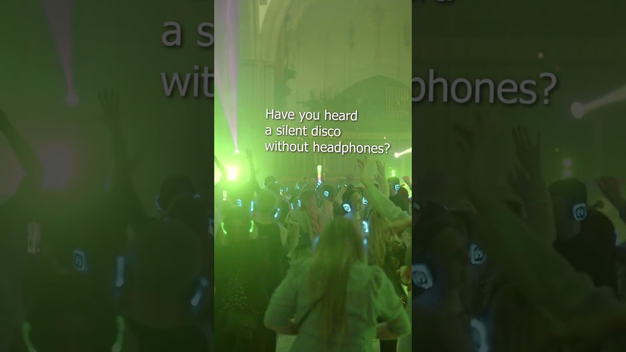Have you heard a silent disco without headphones? 💃