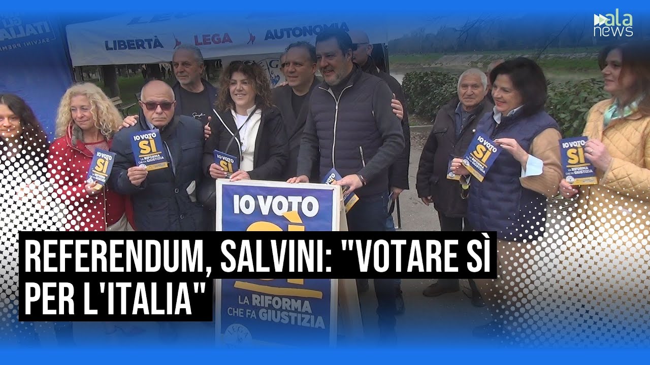 Referendum, Salvini: 