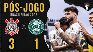 Corinthians e Coritiba empatam em jogo agitado pelo Brasileirão