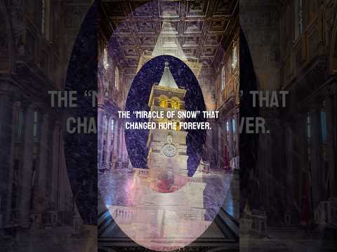 The full story of the “Miracle of Snow” in St. Mary Major in Rome