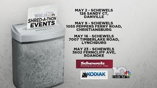 Lexington area brings 20,000 pounds of documents to WSLS 10 Shred-A-Thon