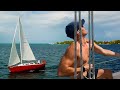 Learning to sail in the cayman islands