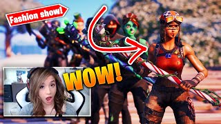 *SWEATY* Fortnite Fashion Show! FIRE Skin Competition! Best DRIP & COMBO WINS!