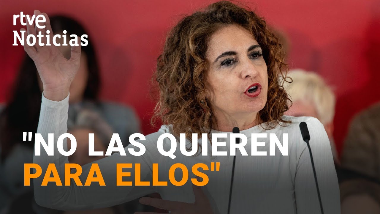 PENSIONES: CRITICAN a MARÍA JESÚS MONTERO por sus PALABRAS sobre cómo las  USAN los JUBILADOS | RTVE - YouTube