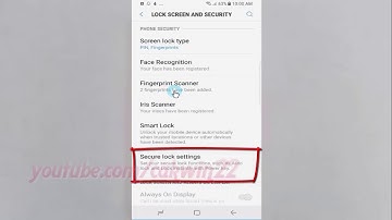 Android Nougat : How to Set Lock Automatically on Samsung Galaxy S8 or S8+