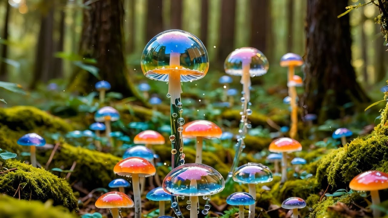 Кристальные споры: Очарование лесного расслабления