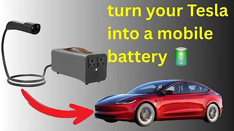 Tesla V2L Discharger: Instant Power Anywhere!