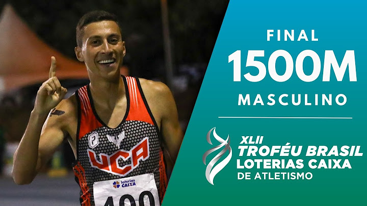 FINAL 1500M MASCULINO - TROFÉU BRASIL DE ATLETISMO 2023