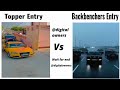 Topper Entry Vs Backbenchers Entry ¡!¡ Memes #viralmemes #memes