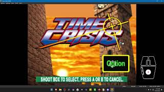 Duckstation Time Crisis Guncon Testing